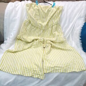 Ashley Stewart jumpsuit size 18 halter top